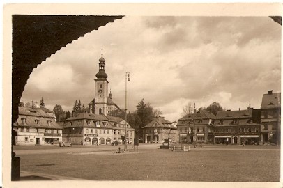 Pohlednice - Okres Děčín - Krásná Lípa - Náměstí 2