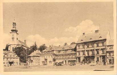 Pohlednice - Okres Děčín - Krásná Lípa - Náměstí