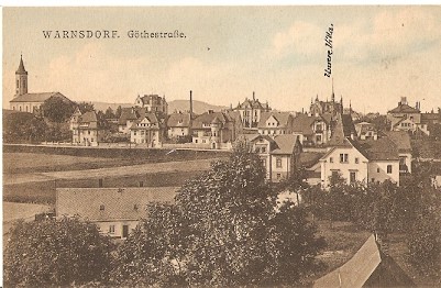 Pohlednice - Okres Děčín - Varnsdorf - Gothestraße