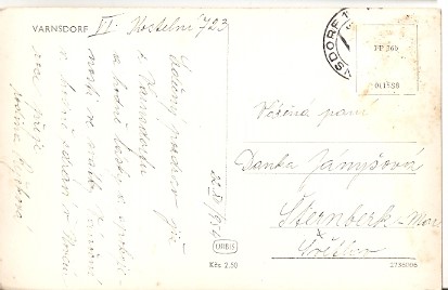 Pohlednice - Okres Děčín - Varnsdorf - Náměstí - Obrázek 2