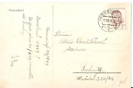 Pohlednice - Okres Děčín - Varnsdorf - Ulice - Obrázek 2