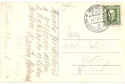 Pohlednice - Okres Děčín - České Švýcarsko - Edmundova soutěska - Široký kámen (Breiter Stein) - Obrázek 2