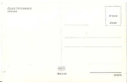 Pohlednice - Okres Děčín - České Švýcarsko - Hřensko - Obrázek 2
