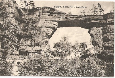 Pohlednice - Okres Děčín - České Švýcarsko - Pravčická Brána 3