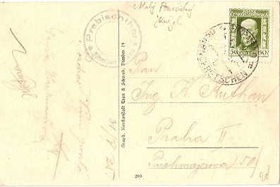 Pohlednice - Okres Děčín - České Švýcarsko - Pravčický kužel 2 - Obrázek 2