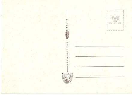 Pohlednice - Okres Český Krumlov - Kleť - Okénkový (Velký formát) - Obrázek 2