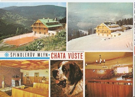 Pohlednice - Okres Trutnov - Špindlerův mlýn - Chata Vúste (Velký formát)