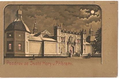 Pohlednice - Okres Příbram - Pozdrav ze Svaté Hory