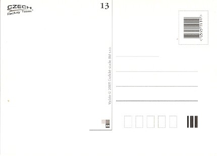 Pohlednice - Žánrová - Sport - Hokej - Vladimír Vůjtek - Obrázek 2