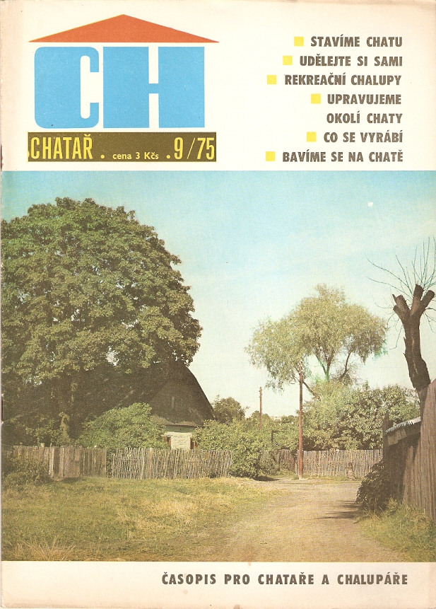 Časopis Chatař - Rok 1975 - Číslo 09