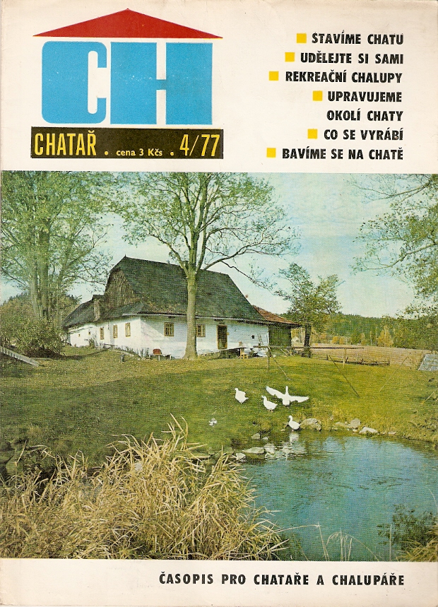 Časopis Chatař - Rok 1977 - Číslo 04