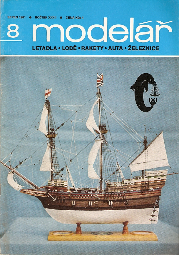 Časopis Modelář - Ročník 32 - Číslo 08