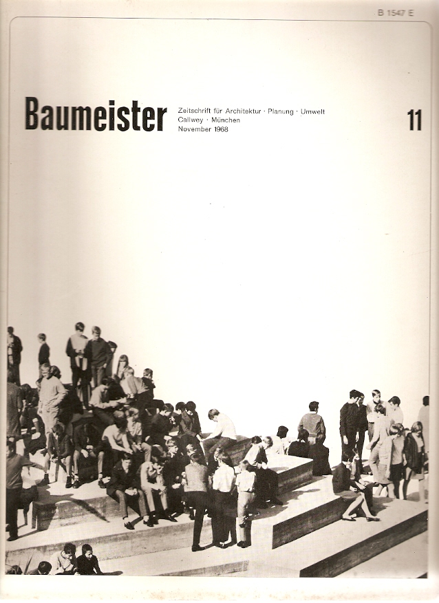 Časopisy architektura - Baumeister 1968 - 11